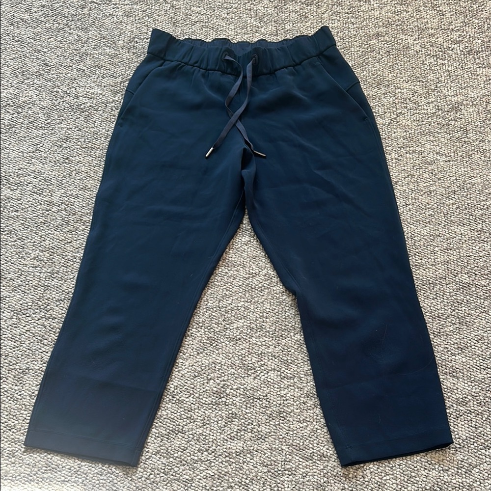 Lululemon Athletica Blue Joggers Elastic Waistband